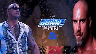 wwe 2k24 and  WWE SmackDown! Here Comes the Pain   தமிழ் ||TAMILGAMINGRK