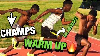 CALABAR HIGH SCHOOL CHAMPS 2021 WARM UP TRAINING VLOG  LETS GO #CALABARLIFE #CHAMPS2021