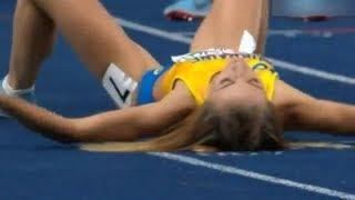 обошла на финише! красивая победа украинки на чемпионате Европы бег 800м