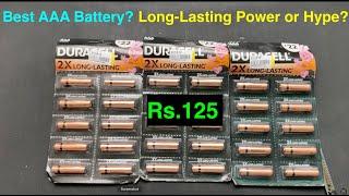 Duracell AAA Battery Review  | Best Battery for Remote, Toys & Gadgets