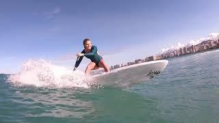 SUP Surfing: Nathan & Skyla in Waikiki