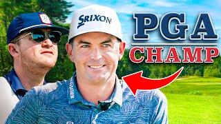 Ryder Cup Captain, Keegan Bradley Tells Us Everything During Every Shot For 9 Holes