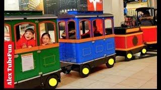 Ride on Train Wagon Fun For Kids - Alex TubeFun