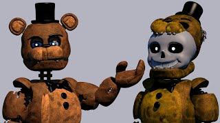 [C4D/FNaF] The 4 Freddy's