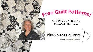 Free Quilt patterns on the Internet!