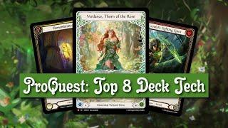 Top 8 Verdance Deck Tech: ProQuest Week 2 - Flesh and Blood TCG