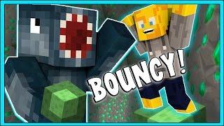 Minecraft - BOUNCY FUN! - Parkour Paradise Custom Map [2] W/AshDubh