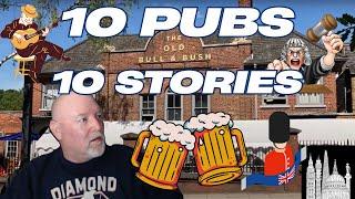 Mark from the States Learns About 10 Pubs, 10 Stories w/ Robslondon.