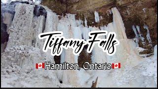  TIFFANY FALLS  [4K]  HAMILTON,ONTARIO CANADA #tiffany #frozen