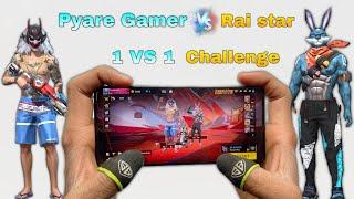 Pyare gamer vs Raistar custom room gameplay free fire