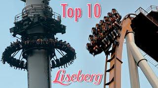 Top 10 Liseberg attraktioner - 2022 - Top 10 Liseberg rides