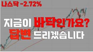 미국주식 바닥 찍었나? 테슬라 엔비디아 구글 마이크로소프트 이 때 모아가세요