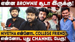 என்ன Brownie சூடா இருக்கு!| Black Sheep Harshath Khan Interview | RealOne Cinema