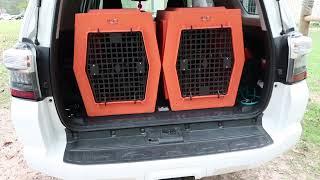 2021 4Runner Dog Kennel Set Up