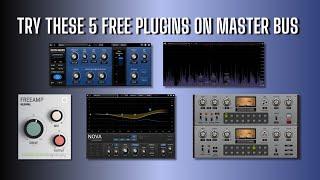 Try these 5 FREE Plugins on Master Bus - Sound Demo