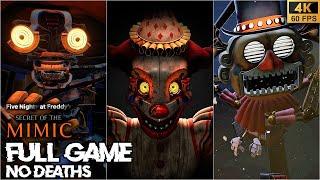 FNAF: Secret of the Mimic FULL GAME Walkthrough - NO DEATHS (4K60fps)
