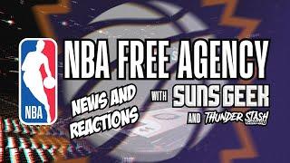 2024 NBA Free Agency Day 1 LIVE REACTIONS News Signings and MORE! With ThunderStash Gaming!