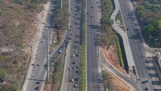 Outer Ring Road New Down ramp going to Open very soon..near upcoming Lulu Mall Financial District ️