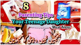 8-Parenting/Grooming Tips For Girls | Parenting Tips For Teenagers | Self Grooming Tips | WomeniaATF