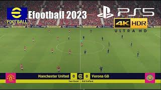 efootball 2023 PS5 Next Gen Gameplay 4K 60FPS