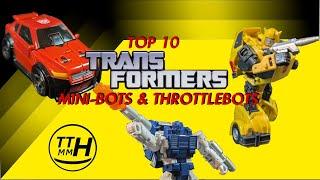 Top 10 Minibots and Throttlebots (stop motion)