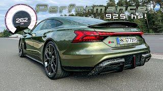 NEW RS e-tron GT Performance (925hp) | 0-262 km/h acceleration | by Automann in 4K