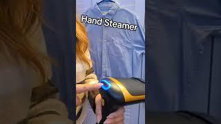 Compact Steamer for Wrinkle-Free Clothes On-the-Go #portablesteamer
