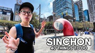 Seoul's Biggest International Student Area Tour!  40+ of Our Favourite Places in Sinchon/Ehwa