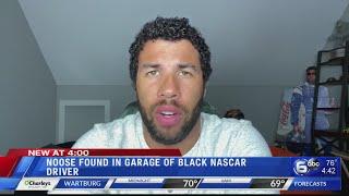 Noose found in team garage of Black NASCAR driver