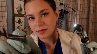 ASMR Gentle Ear Cleaning | Lots of Otoscope