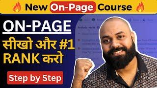 On-Page SEO Full course | Rank No1