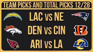 NFL Picks Today 12/28/24 NFL Week 17 Picks and Predictions