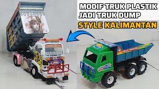 Modif Truk Plastik Jadi Truk Dump Style Kalimantan