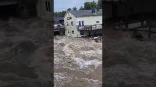 Flash Flood In Sandy Hook Center