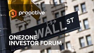 Proactive ONE2ONE #Virtual #Investor Forum - Tuesday 17th May 2022