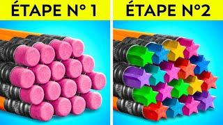 ASTUCES DINGUES POUR LA RENTRÉE || Astuces Top pour l’École et Pour les Parents par 123 GO! SCHOOL