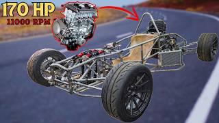 Homemade Formula 1 Cart Engine Upgrade - Pt 16