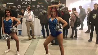 Группа поддержки Lucky Demons Cheerleaders Ilfumo VAPE ВЭЙП выставка Сокольники