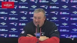 Alex Van Pelt: "The Bye Week Was a Great Time to Go Back and Reflect." | Patriots Press Conference