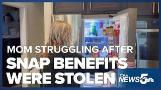 Colorado Springs mom struggles to feed family after SNAP benefits are stolen