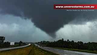 Close Range Tornado - Pella Iowa - Storm Chasing & Spotting - 20th June, 2021