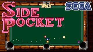 Side Pocket (16 Bit Sega Genesis) - Полное прохождение Бильярда на Сеге - Walkthrough no commentary