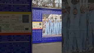 The Father Time Wall at Lords #cricket #london #mylondon #england