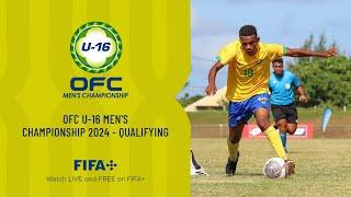 Highlights | Solomon Islands v American Samoa | OFC U-16 Men's Championship 2024 - Qualifying