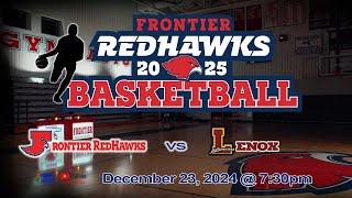 Frontier Regional School Boys Basketball vs Lenox