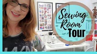 SEWING ROOM TOUR for my 1K subscribers!