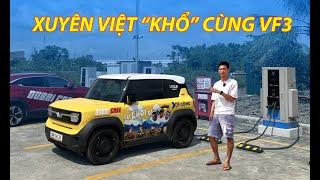 Xế Cộng mang Vinfast VF3 đi xuyên Việt ngày 1: nhiều bỡ ngỡ