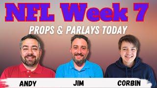 2024 NFL Week 7 Player Props, Predictions and Best Bets | Props and Parlays Today