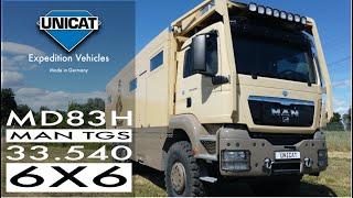 UNICAT Expedition Vehicle MD83H MAN TGS 33.540 6X6