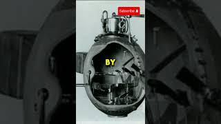 First Submarine Attack in History | An attack by a submarine on a ship #history #submarine